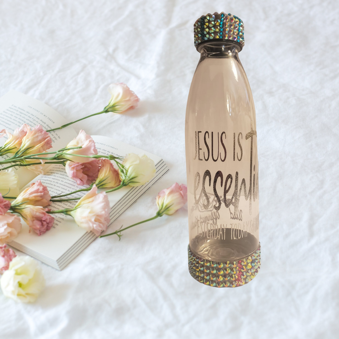 Rhinestone Water Bottles