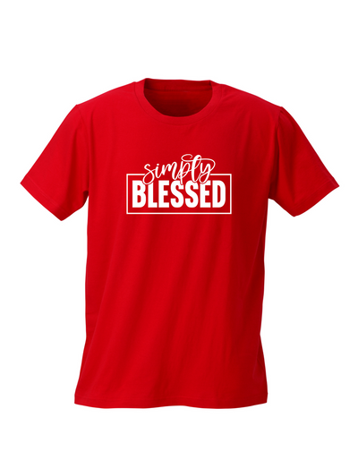 Simply blessed tee#color_red