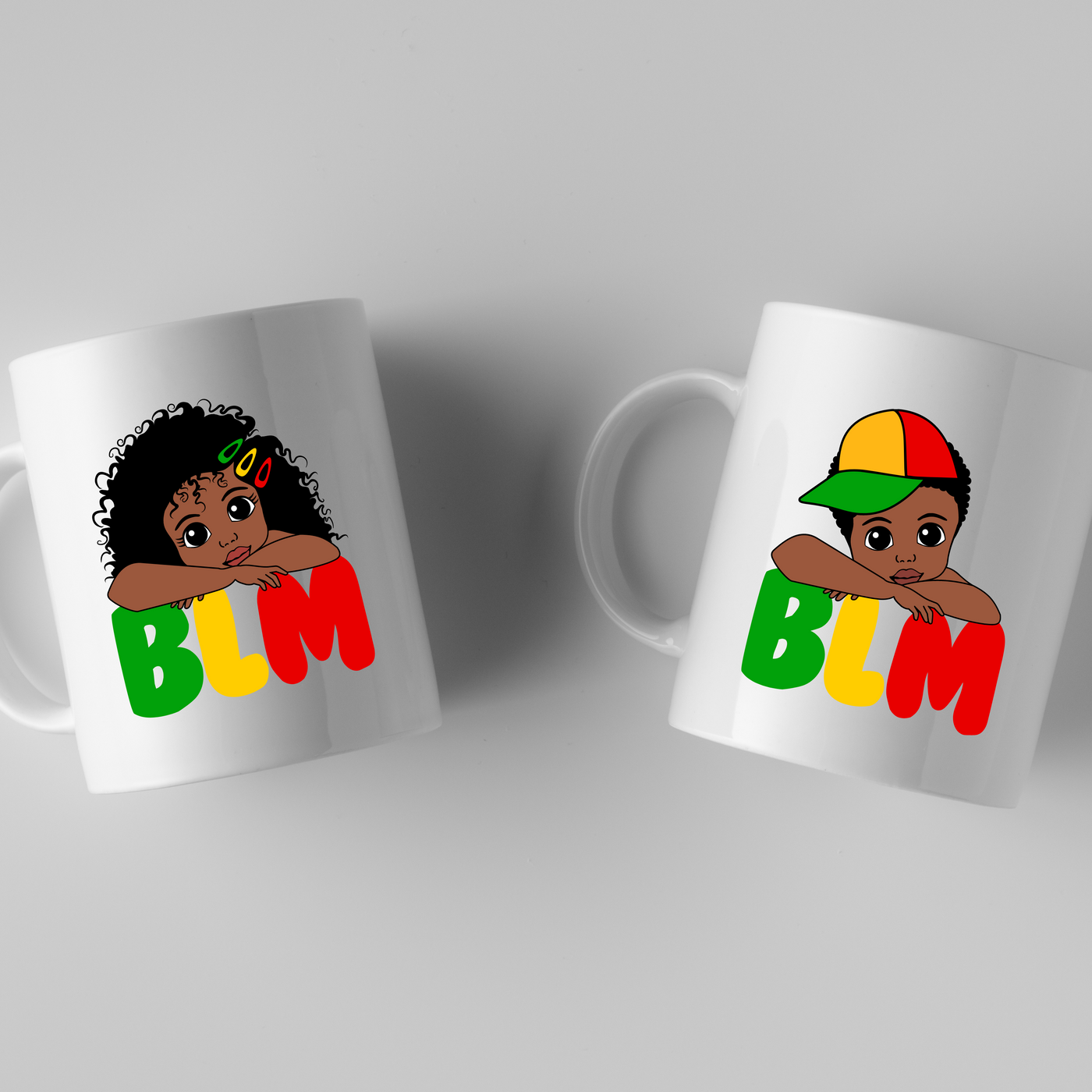 Boy and Girl BLM Mug