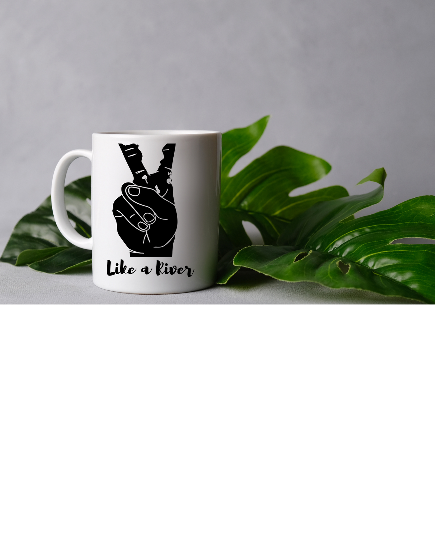 Peace Like A River Coffee Mug