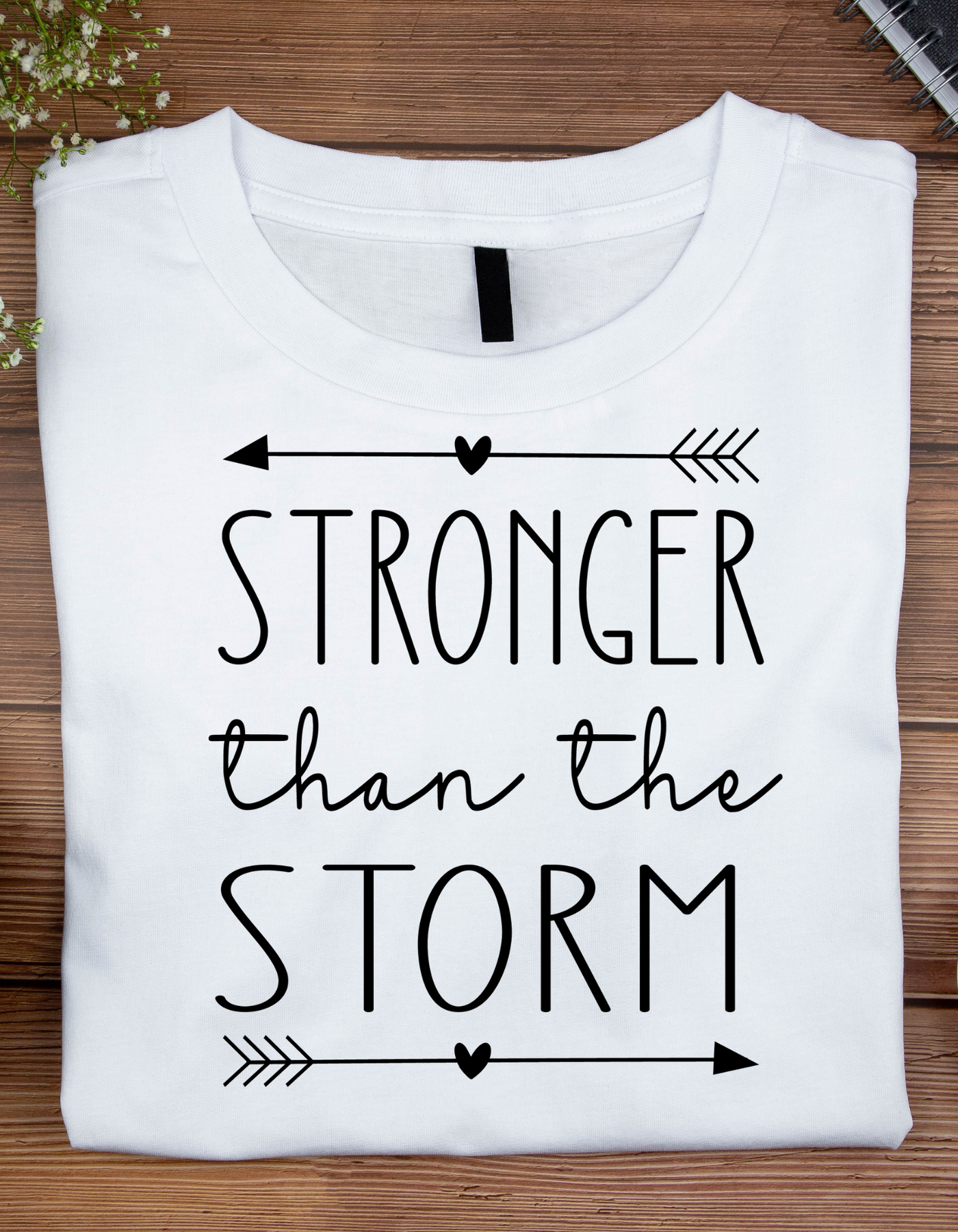 STRONGER THAN THE STORM-TEE