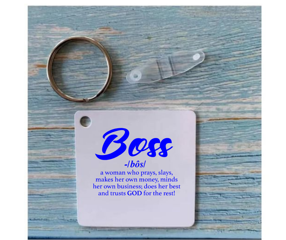 Boss Keyring