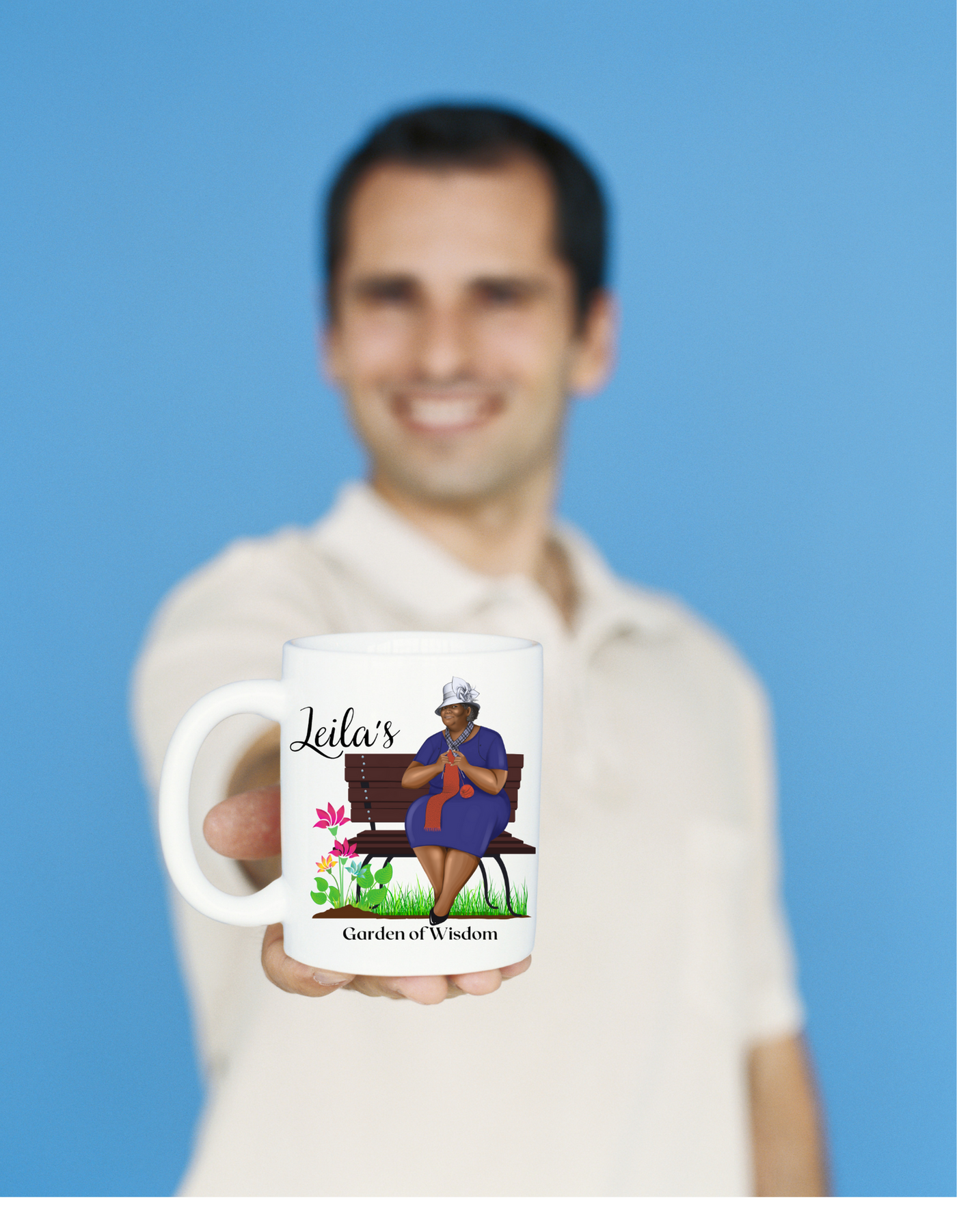 Leila's Garden Mug